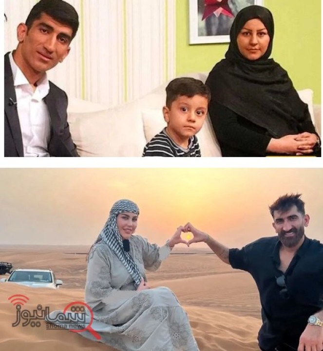 عکس بیرانوند و همسرش قبل و بعد از معروفیت